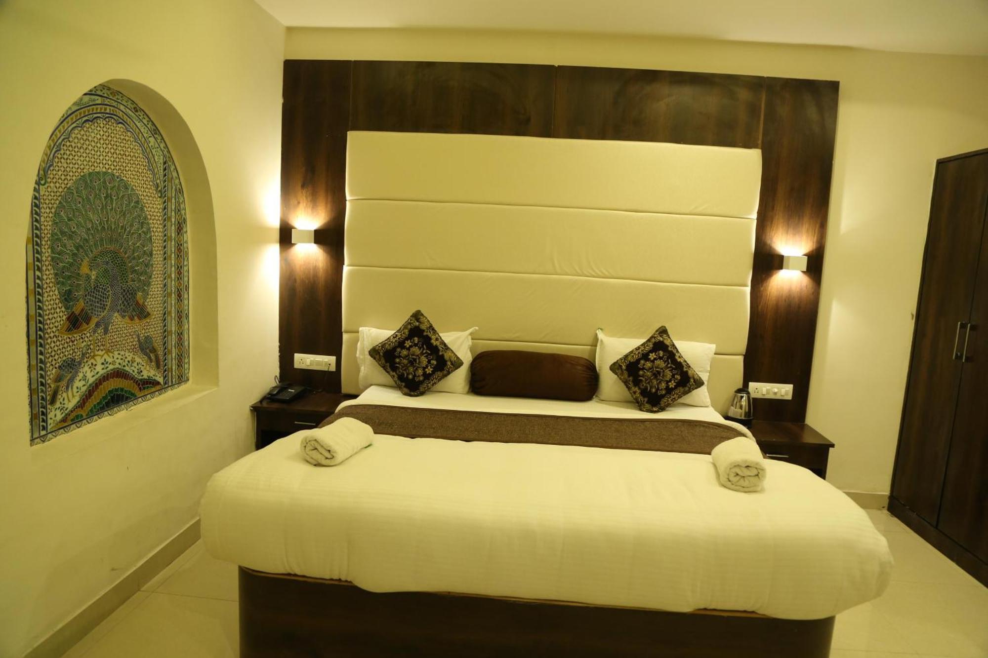 Hotel Krishna Palace Udaipur Exteriör bild